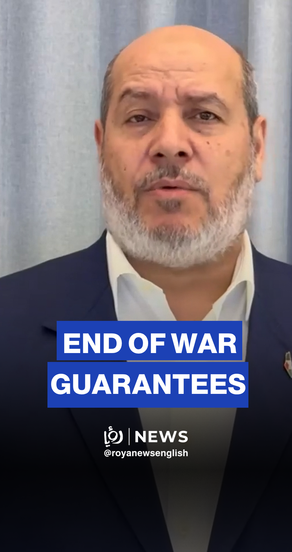Khalil al-Hayya: We've received guarantees from mediators and US confirms war has completely ended