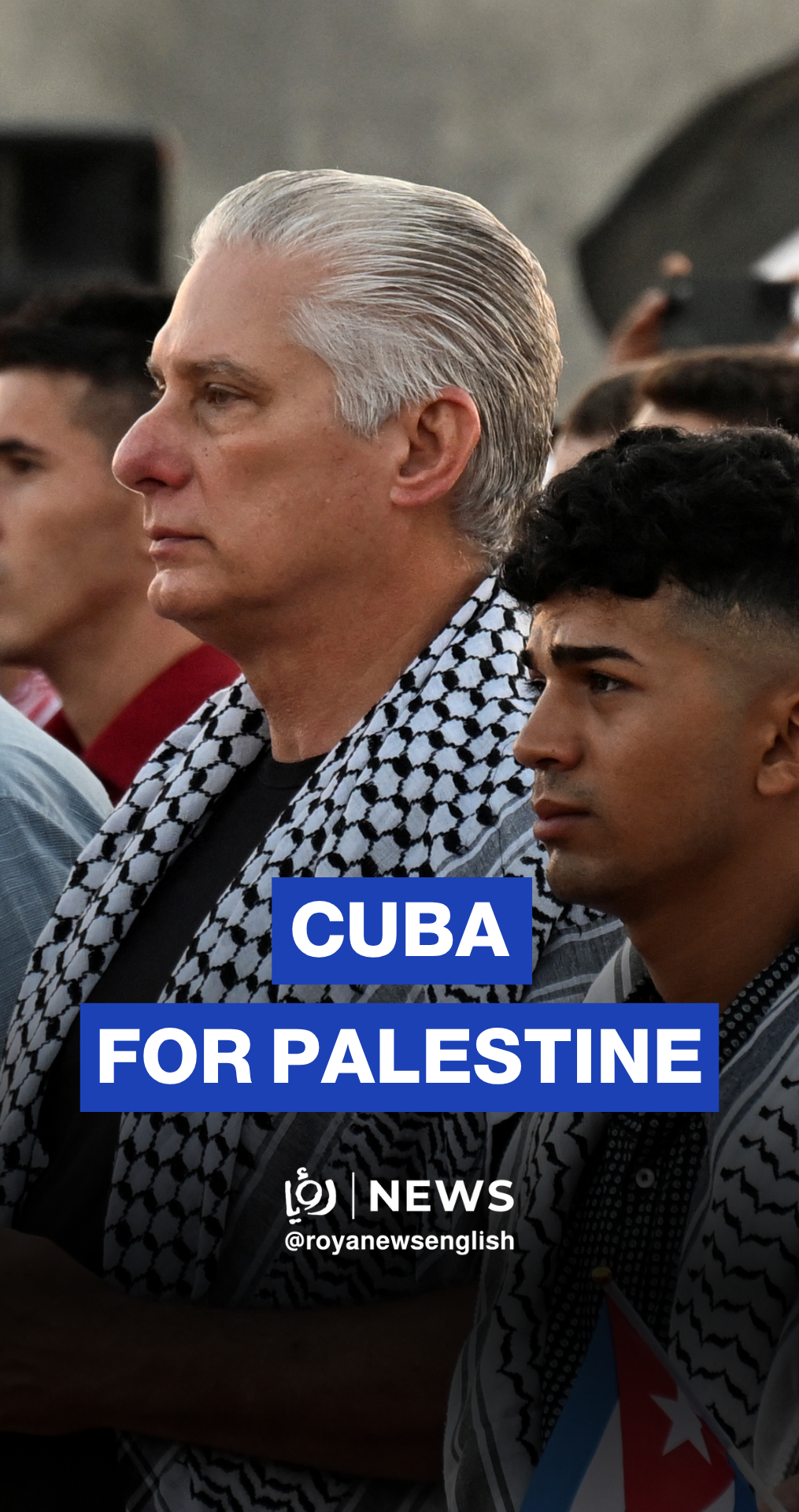 Thousands of Cubans rally in Havana in support of Palestinians