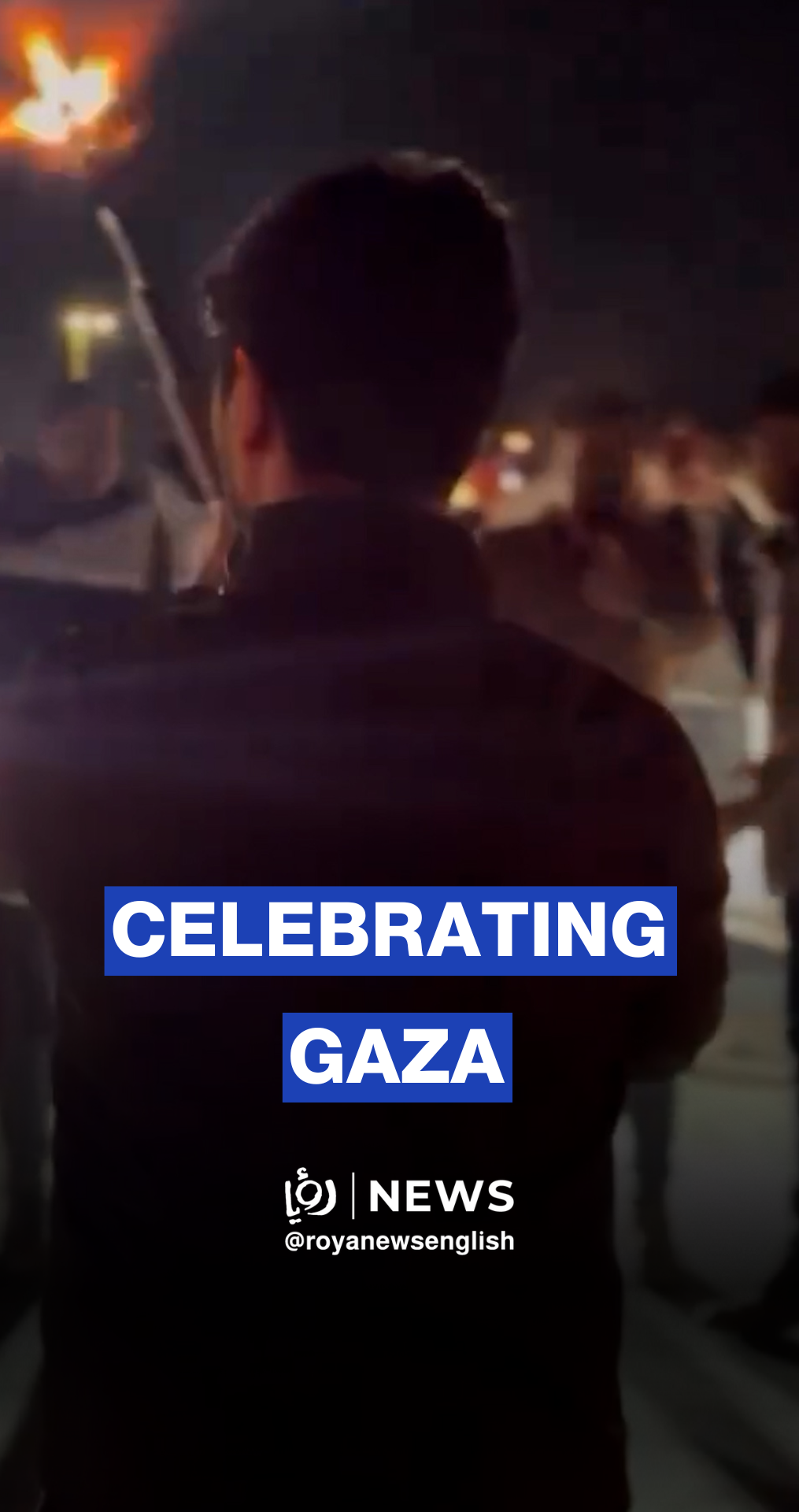 Syrians celebrate Gaza ceasefire