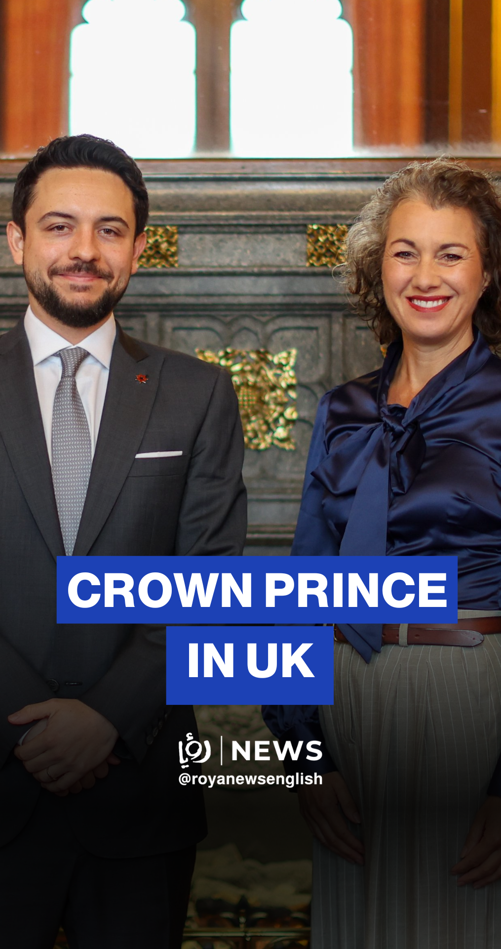 Crown Prince meets with UK House of Commons speaker