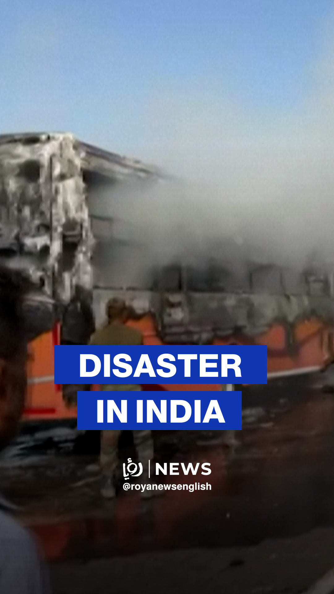 Bus fire leaves at least 20 people dead in west India