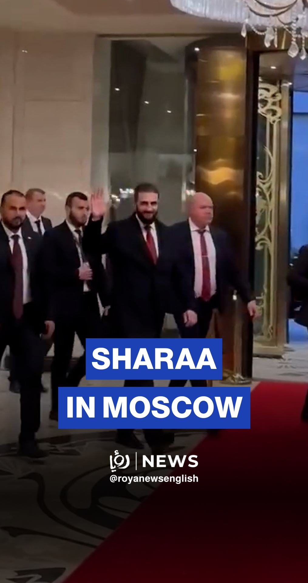 Syria’s Ahmed al-Sharaa meets with Syrian community in Moscow