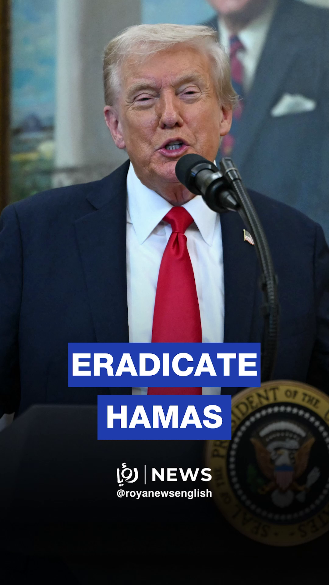 Trump: Hamas will be “eradicated” if they breach Gaza deal