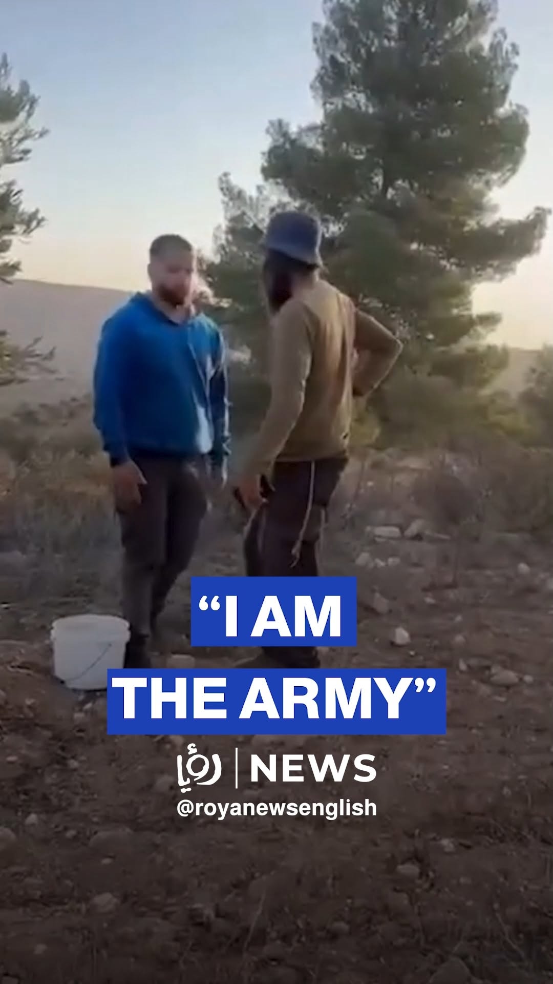 'Israeli’ settler blocks farmers from reaching their land in Ramallah