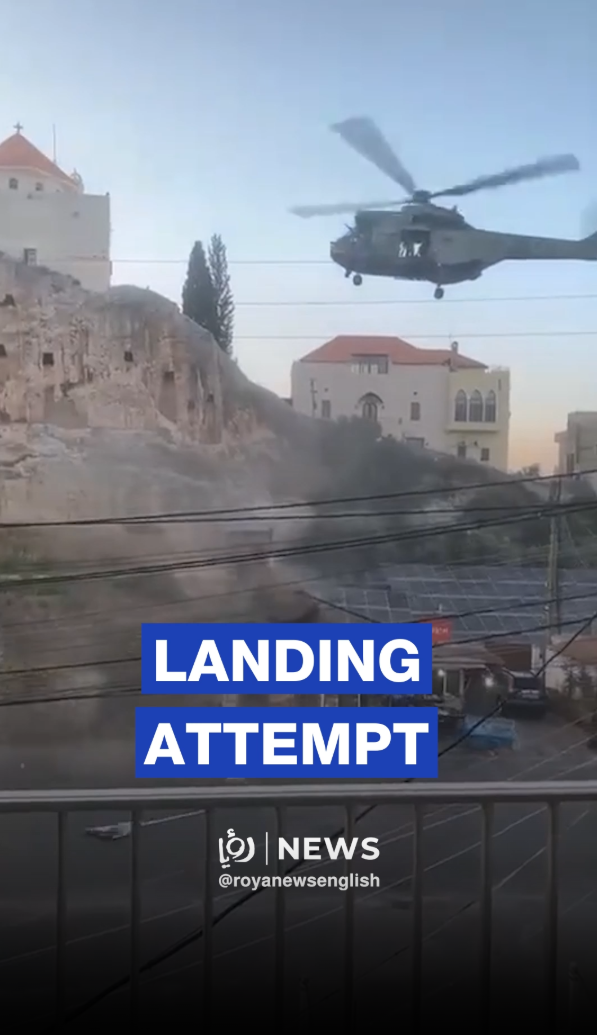 Chaotic: Helicopter landing goes wrong