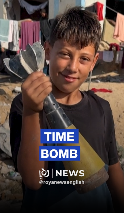 Unexploded “Israeli” rockets pose ongoing threat to Gaza residents