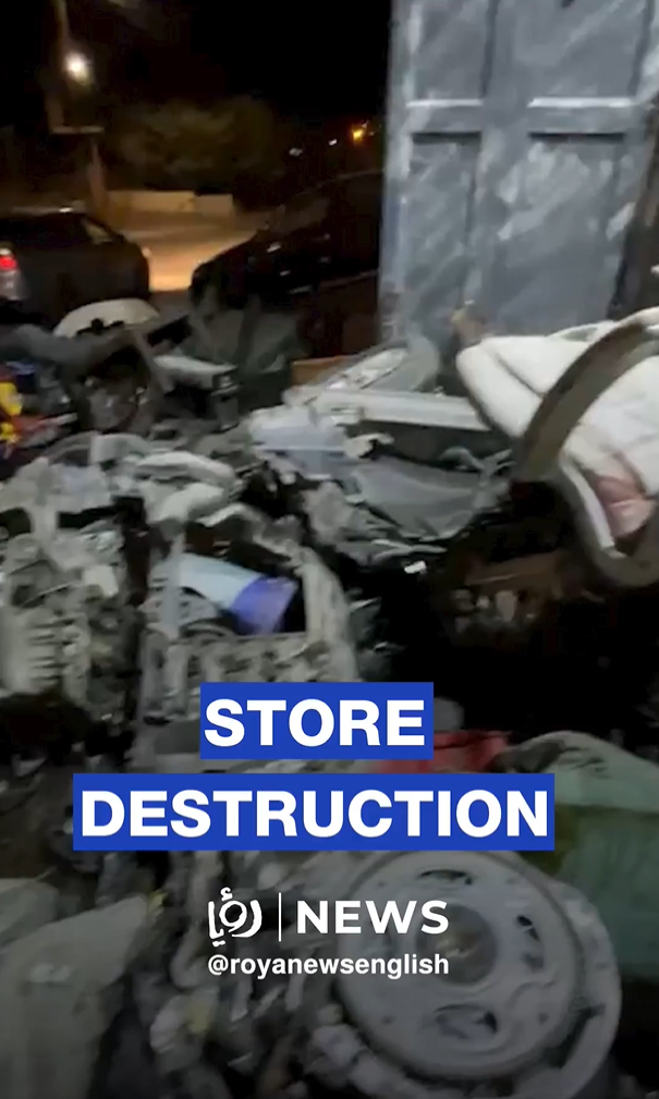 ‘Israeli’ forces destroy Palestinian store in Hebron