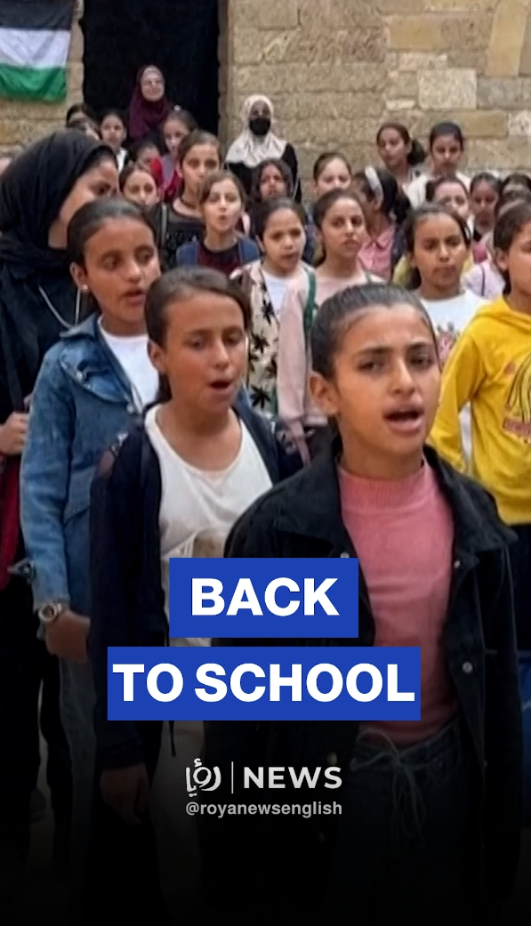 Some children in Gaza return to school amid ceasefire