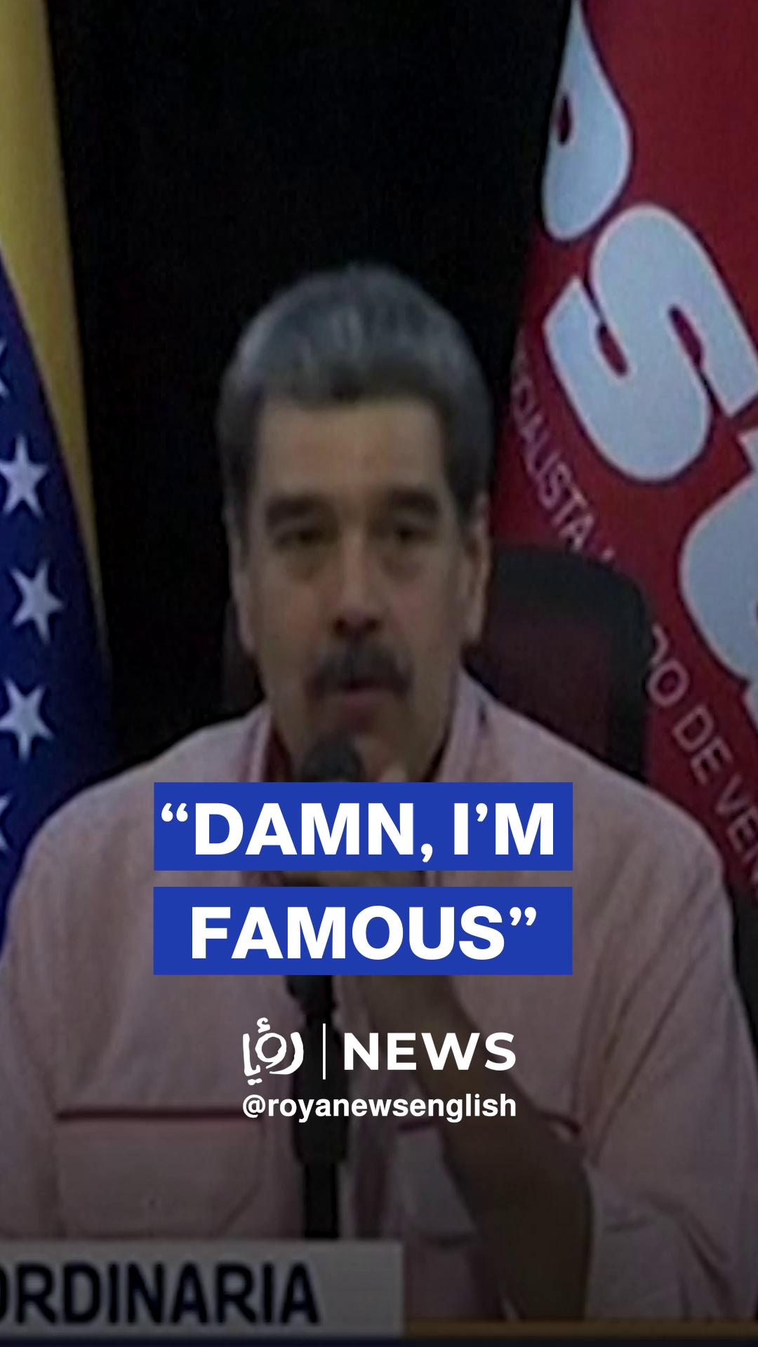 Maduro says he is “more famous than Taylor Swift” due to US media attention