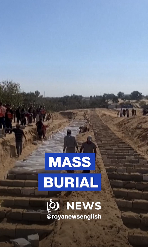 Gaza buries 24 Palestinians as ‘Israel’ returns bodies under ceasefire deal
