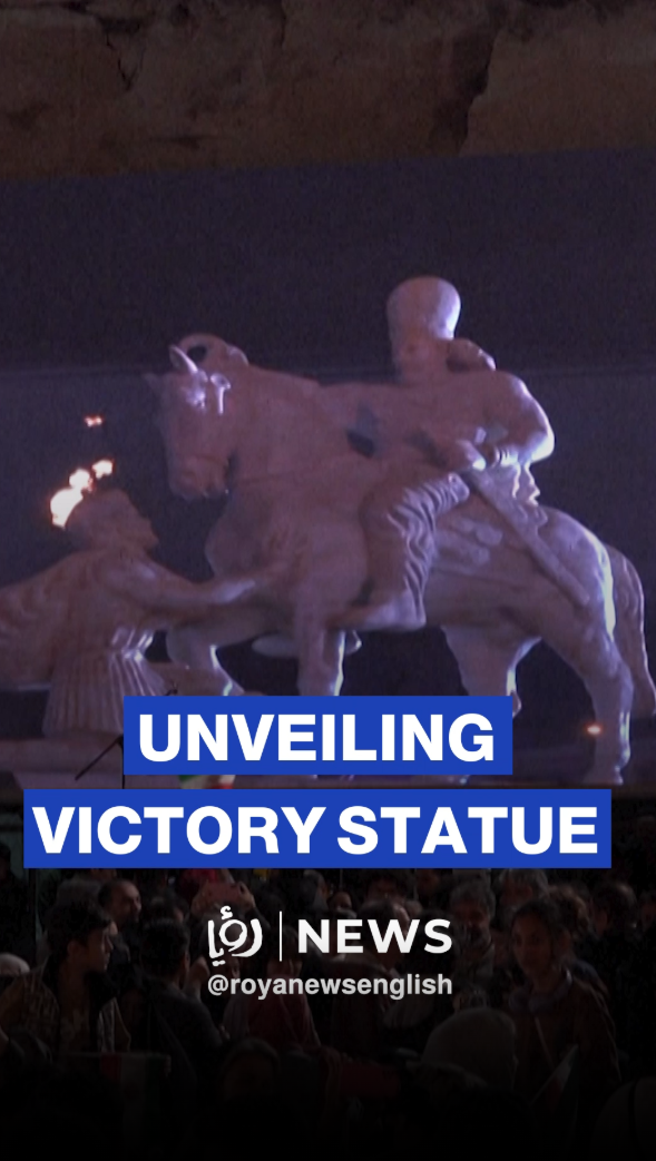 Iran unveils monument commemorating ancient victory