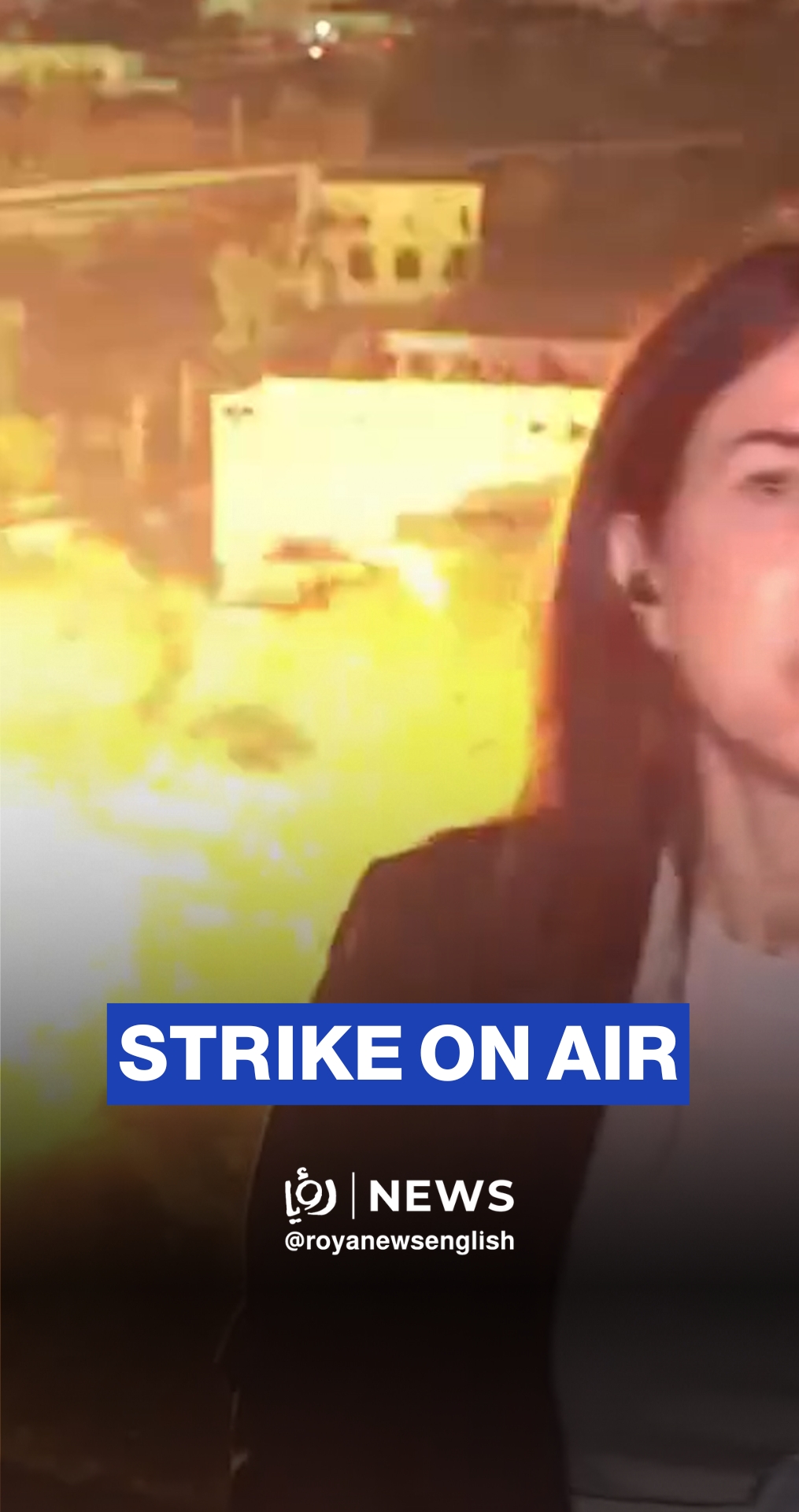 Live on air: Journalists caught close to ‘Israeli’ strike in southern Lebanon