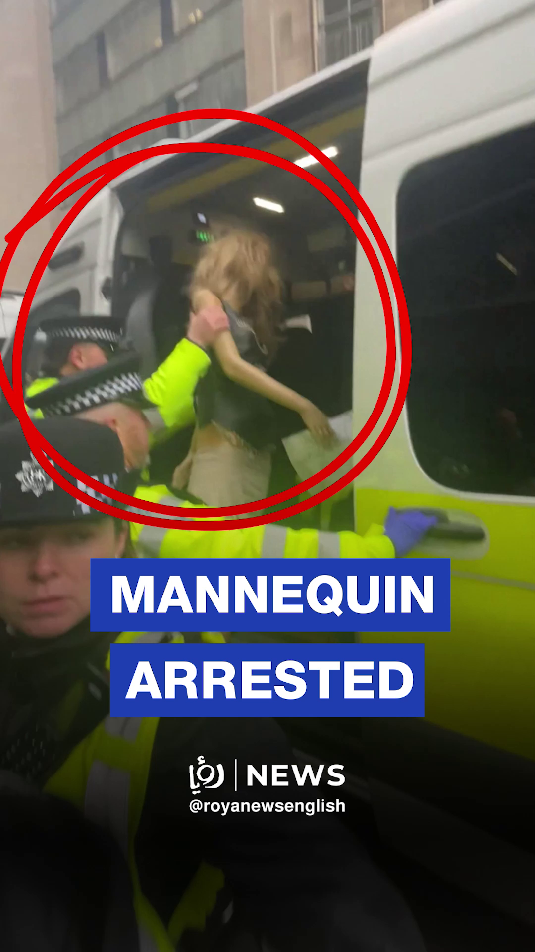 UK police arrest mannequin for supporting Palestine Action