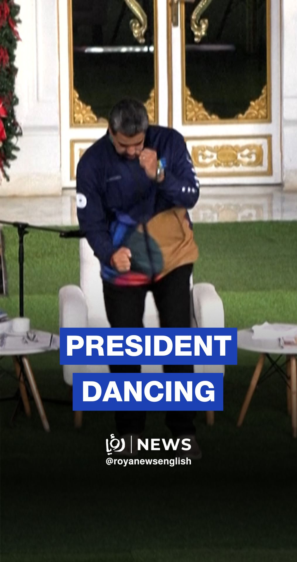 "No to war": Venezuela President Maduro shows off dance moves