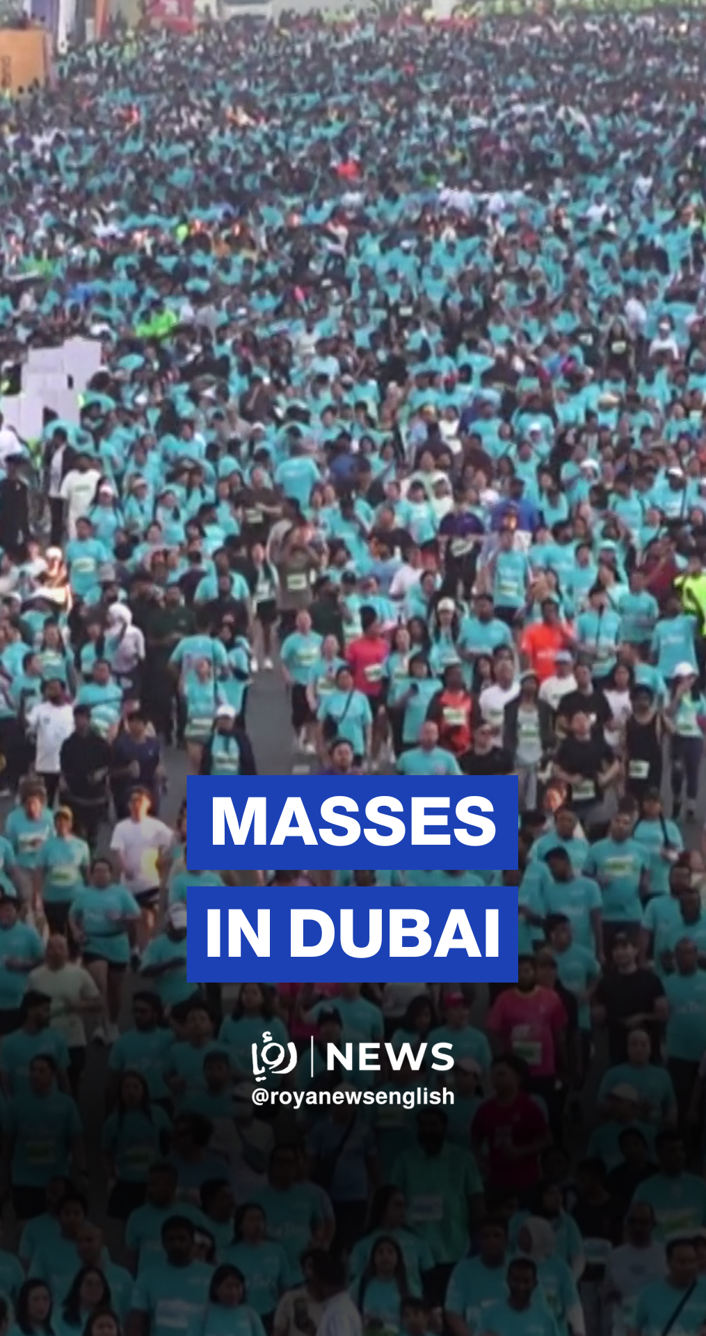 Thousands fill Dubai’s main street to take part in Dubai Run 2025