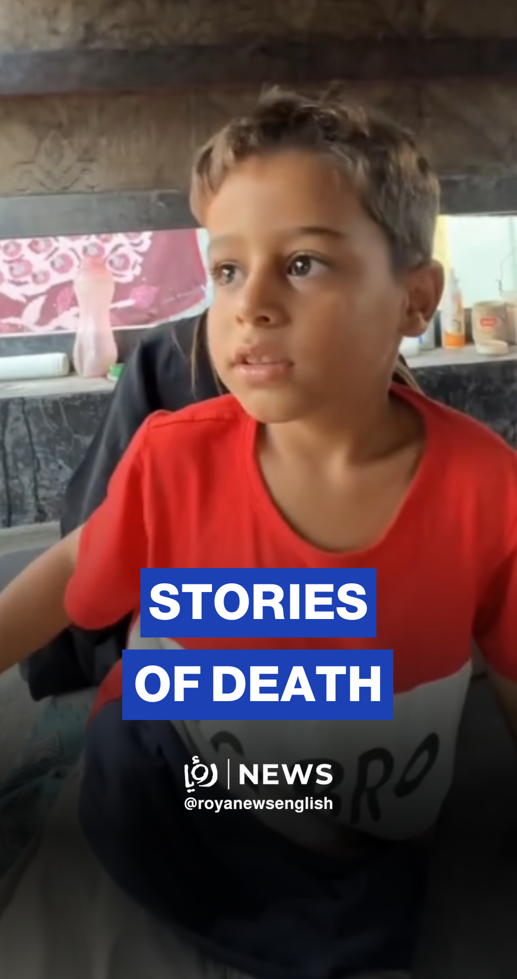 Gazan children tell stories of how they lost their parents