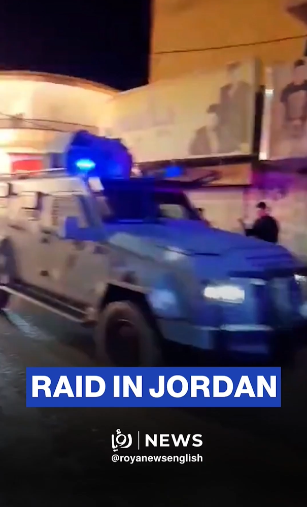 Security raid targets outlaws in Jordan's Ramtha