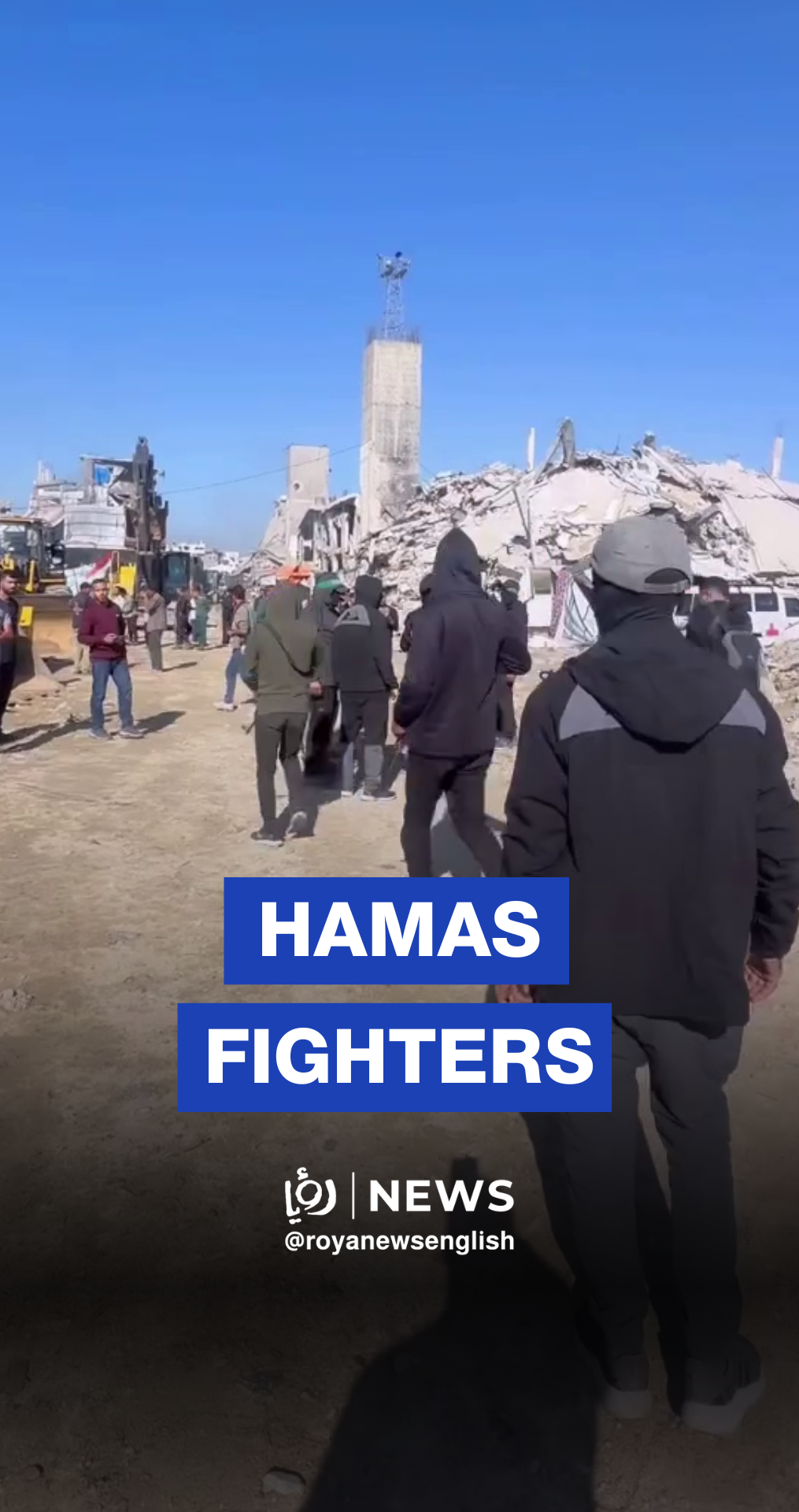 Hamas fighters search for ‘Israeli’ captive remains with Red Cross