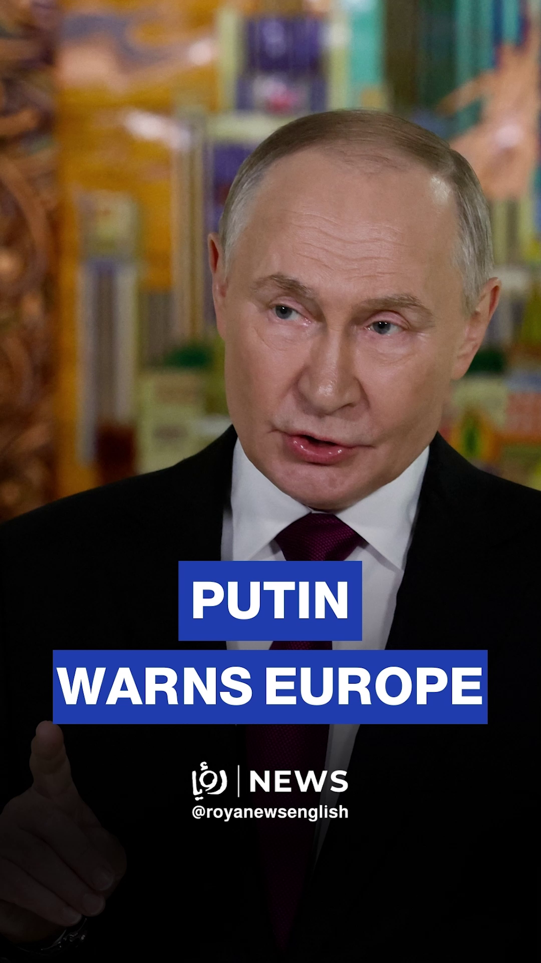 “No one would be left to negotiate:” Putin warns Europe