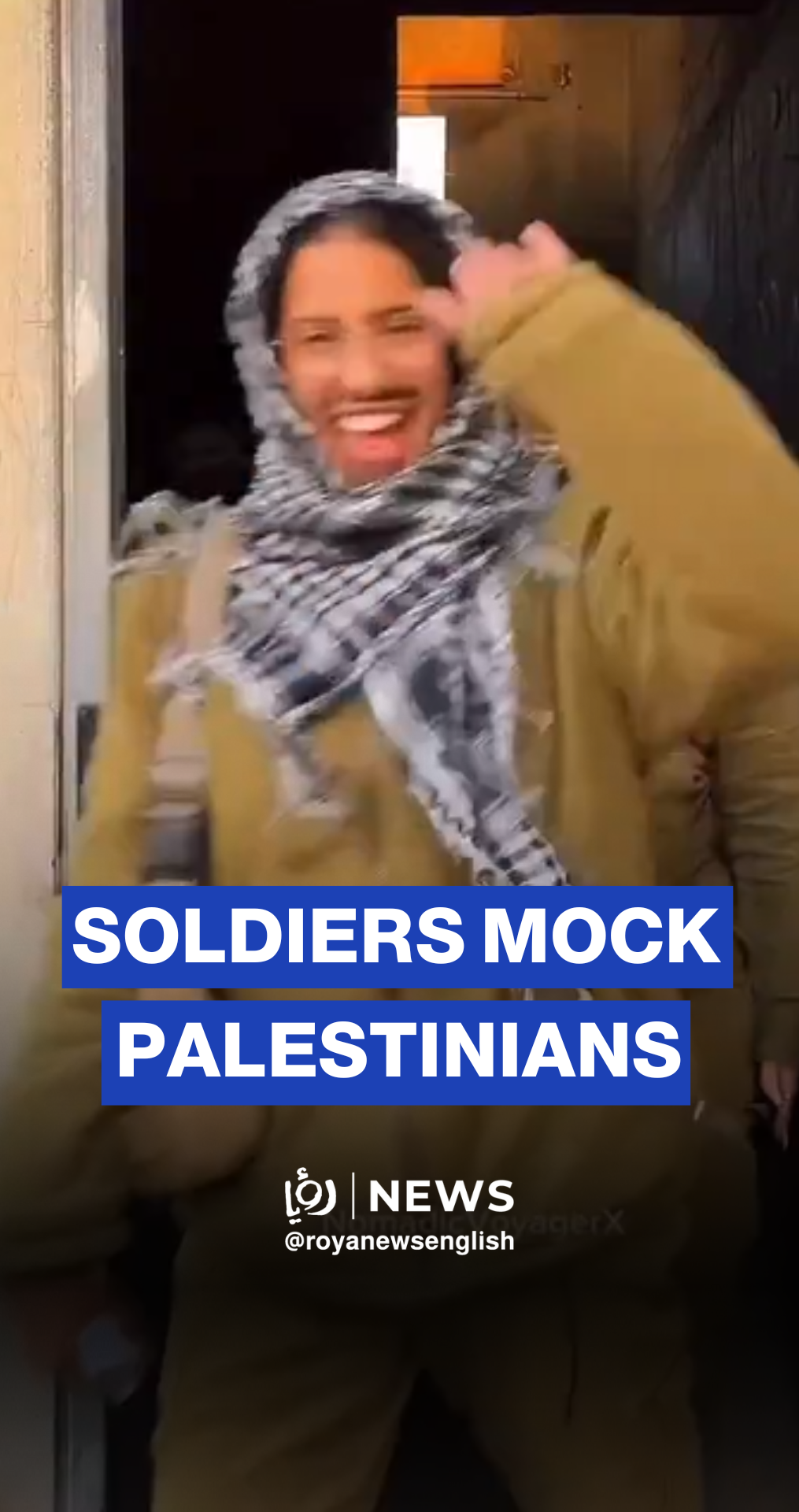 'Israeli' soldiers share video making fun of Palestinians
