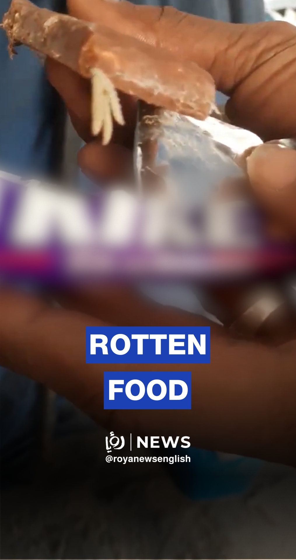 Worm-ridden chocolate in Gaza after aid delayed by ‘Israel’