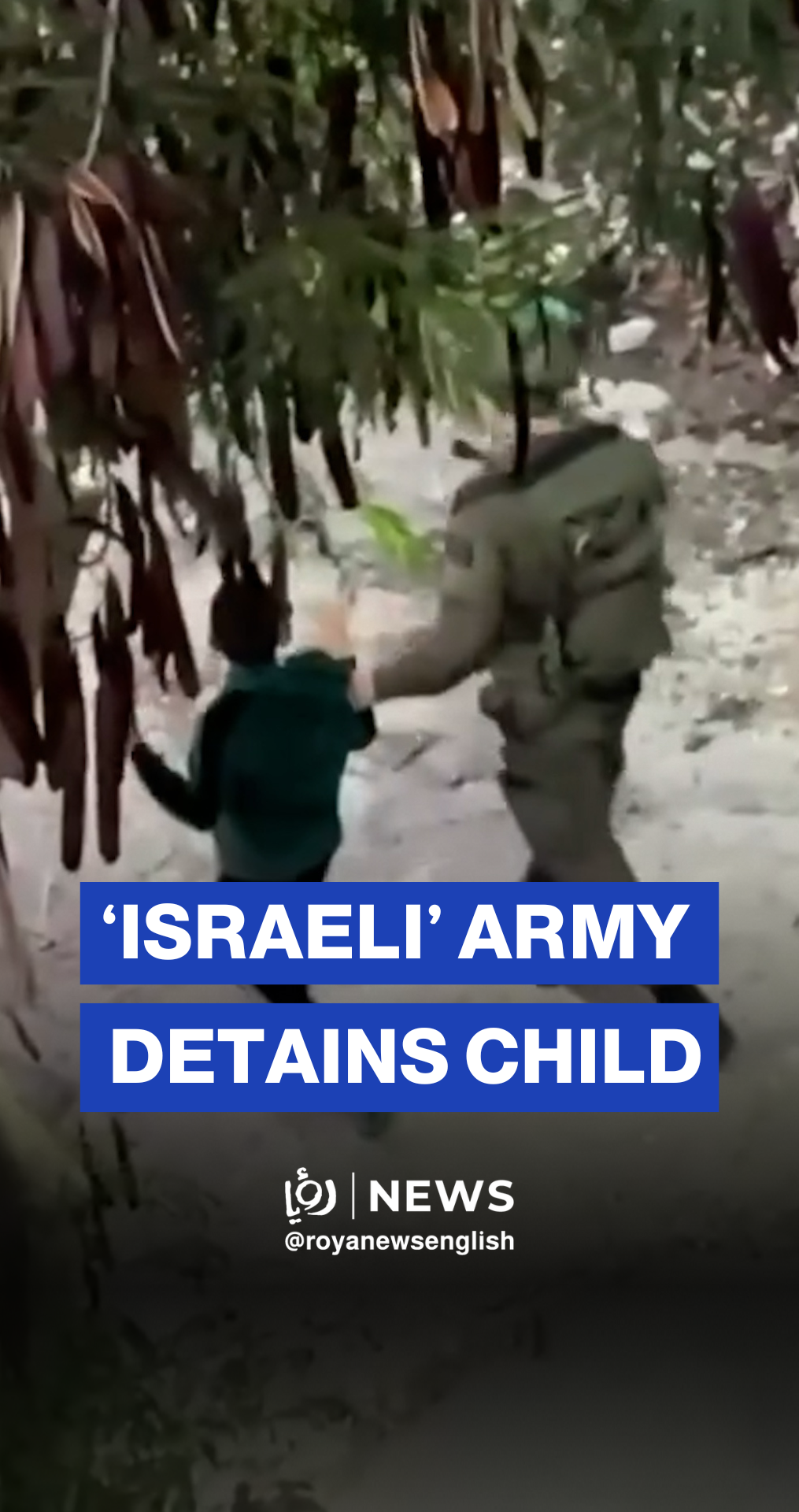 'Israeli’ army detains child in village raid, releases him later
