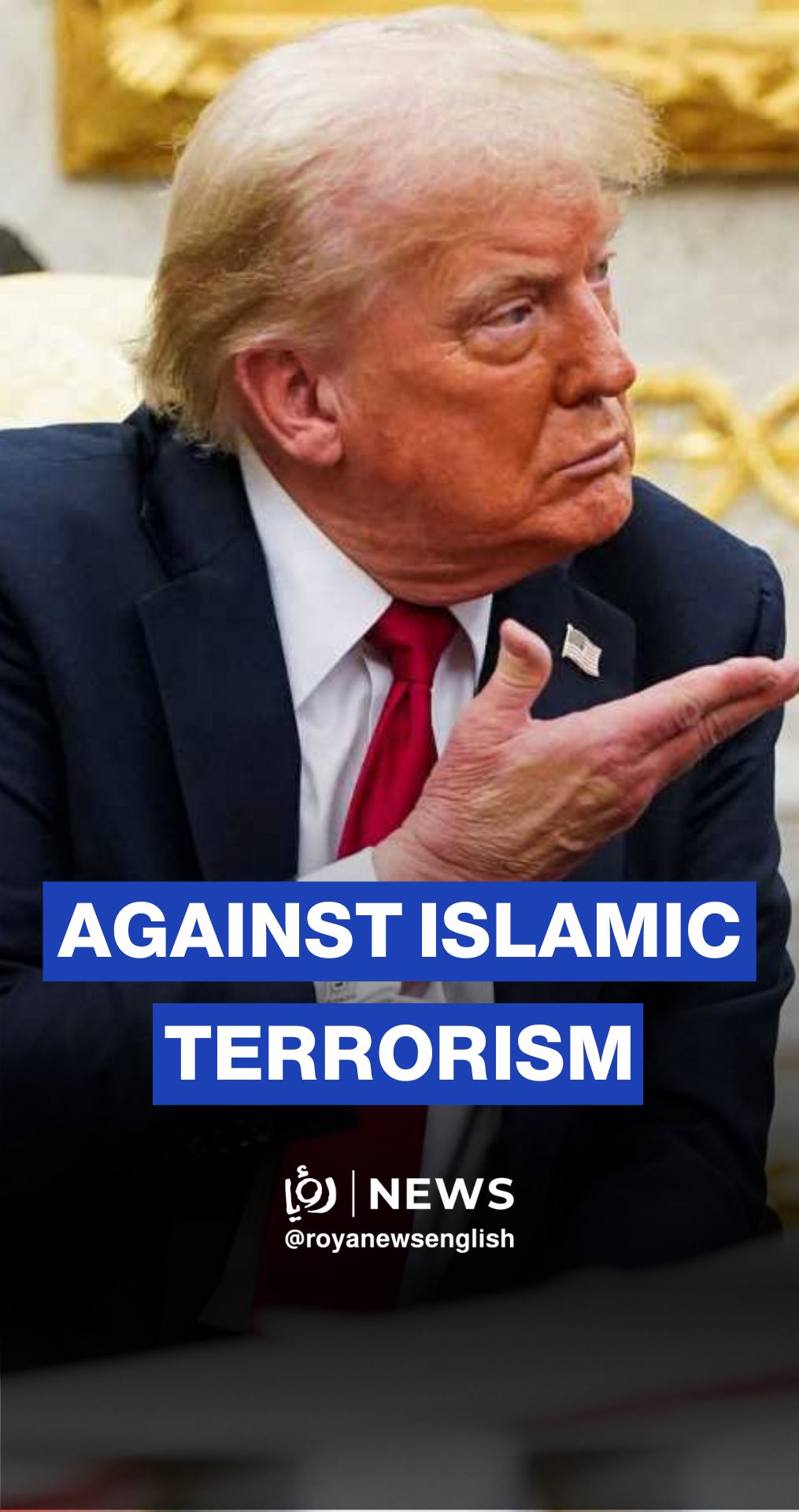 Trump urges nations to fight 'evil forces of radical Islamic terrorism'