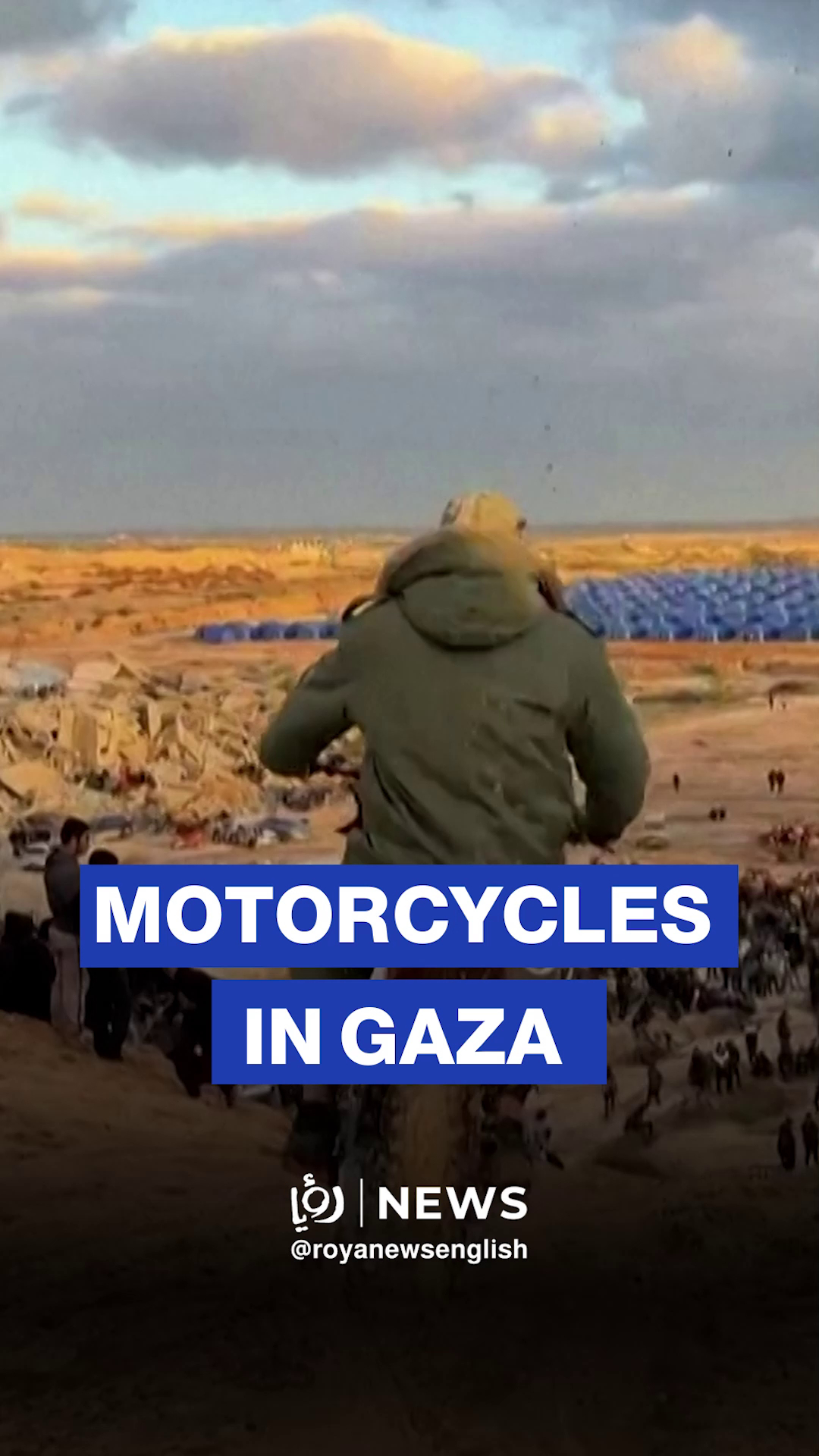 Gaza youth return to motorcycle sports after two years