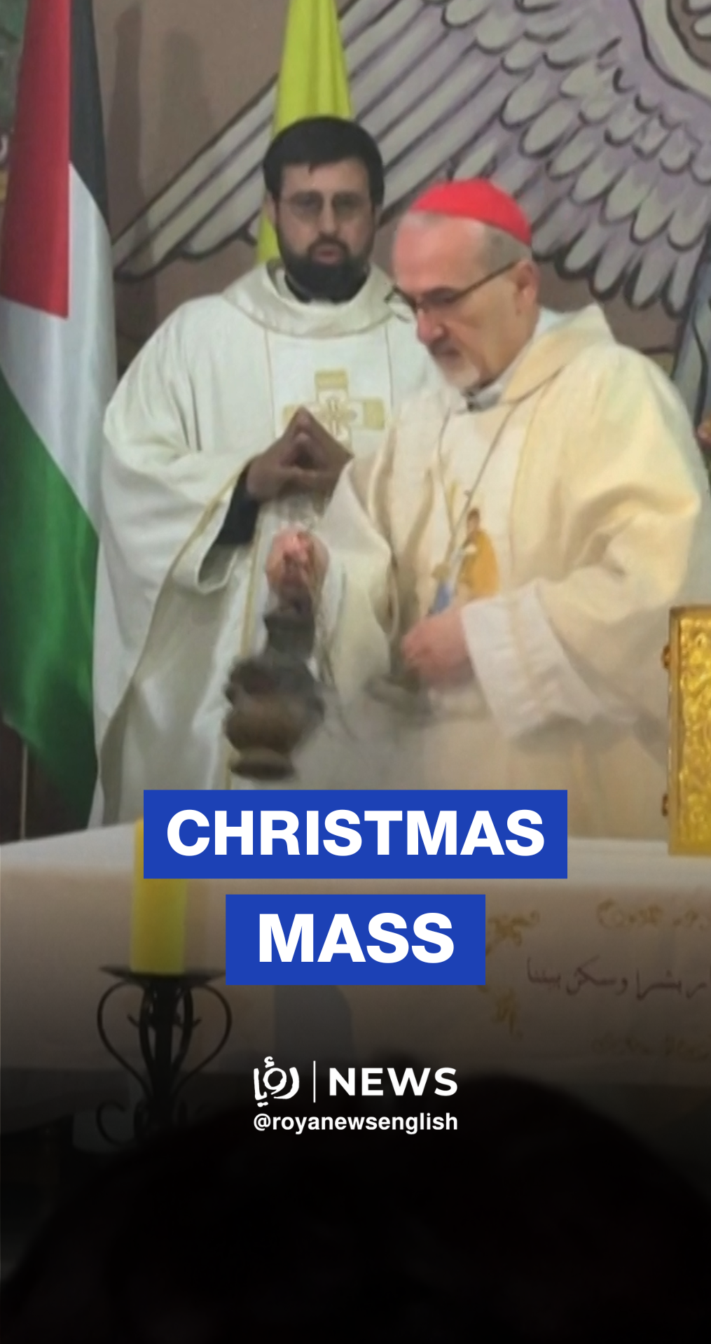 Christmas mass in Gaza amid devastation and grief