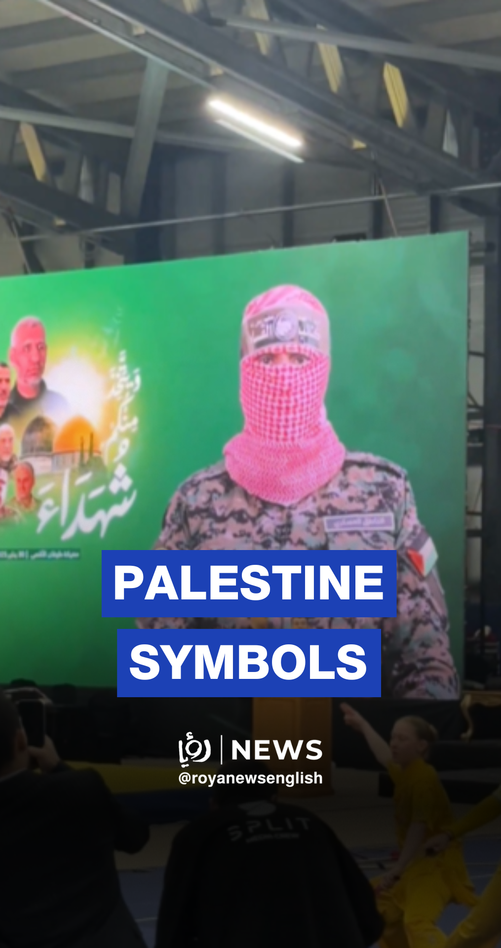 Palestine symbols seen at Wushu Kung Fu Championship opening in Turkey