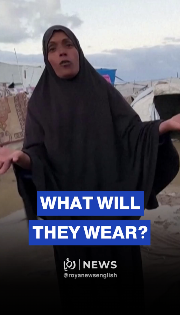 Winter rains heap more woe on displaced Gazans