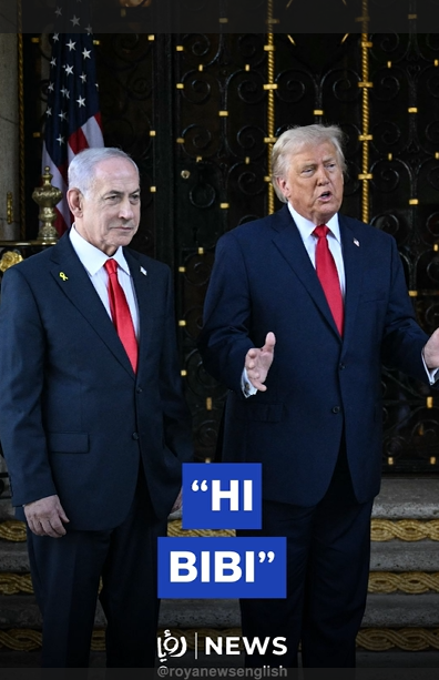 Netanyahu arrives for talks with Trump in Florida