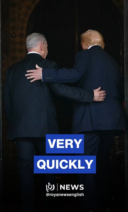 Trump, with Netanyahu, says Hamas must disarm