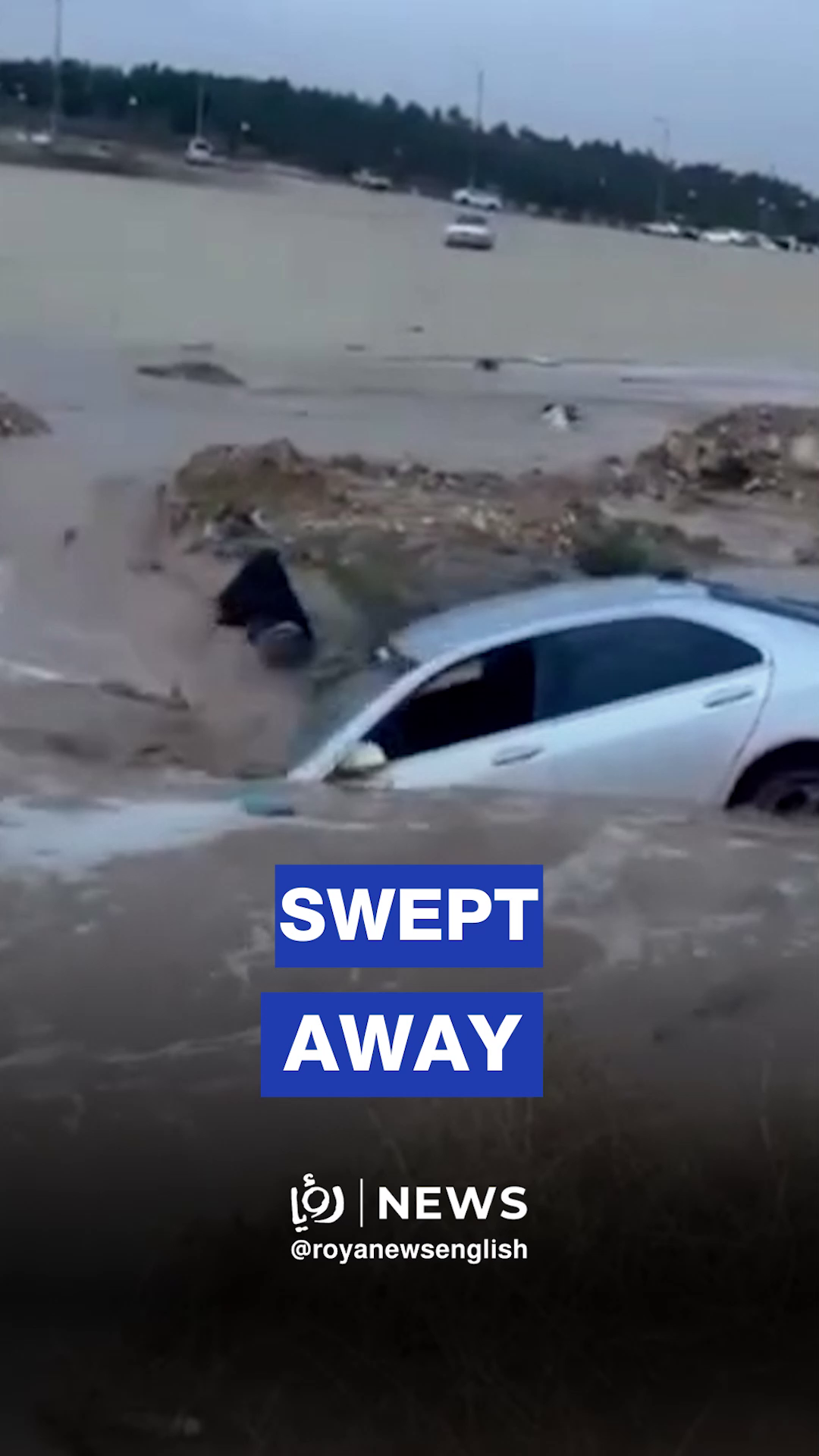 Flood waters sweep away man in West Bank’s Hebron