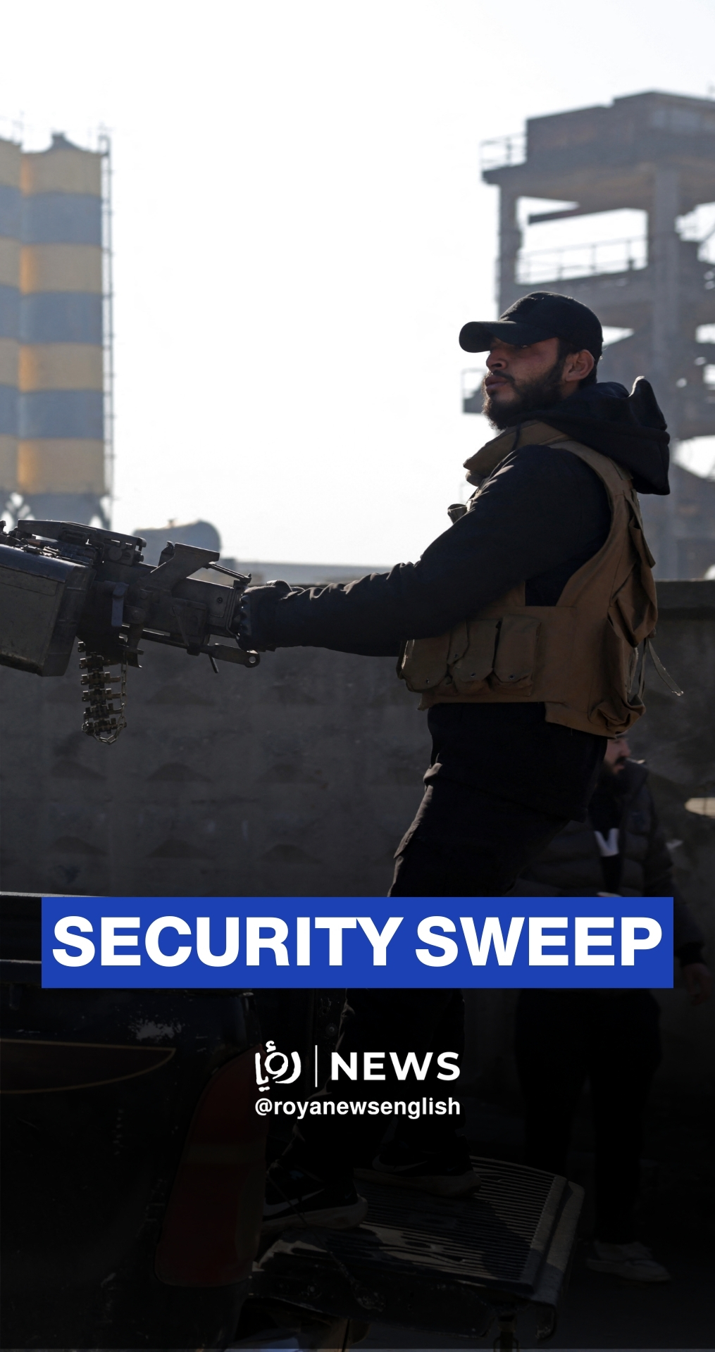 Syrian security forces in Aleppo Kurdish-majority neighbourhood