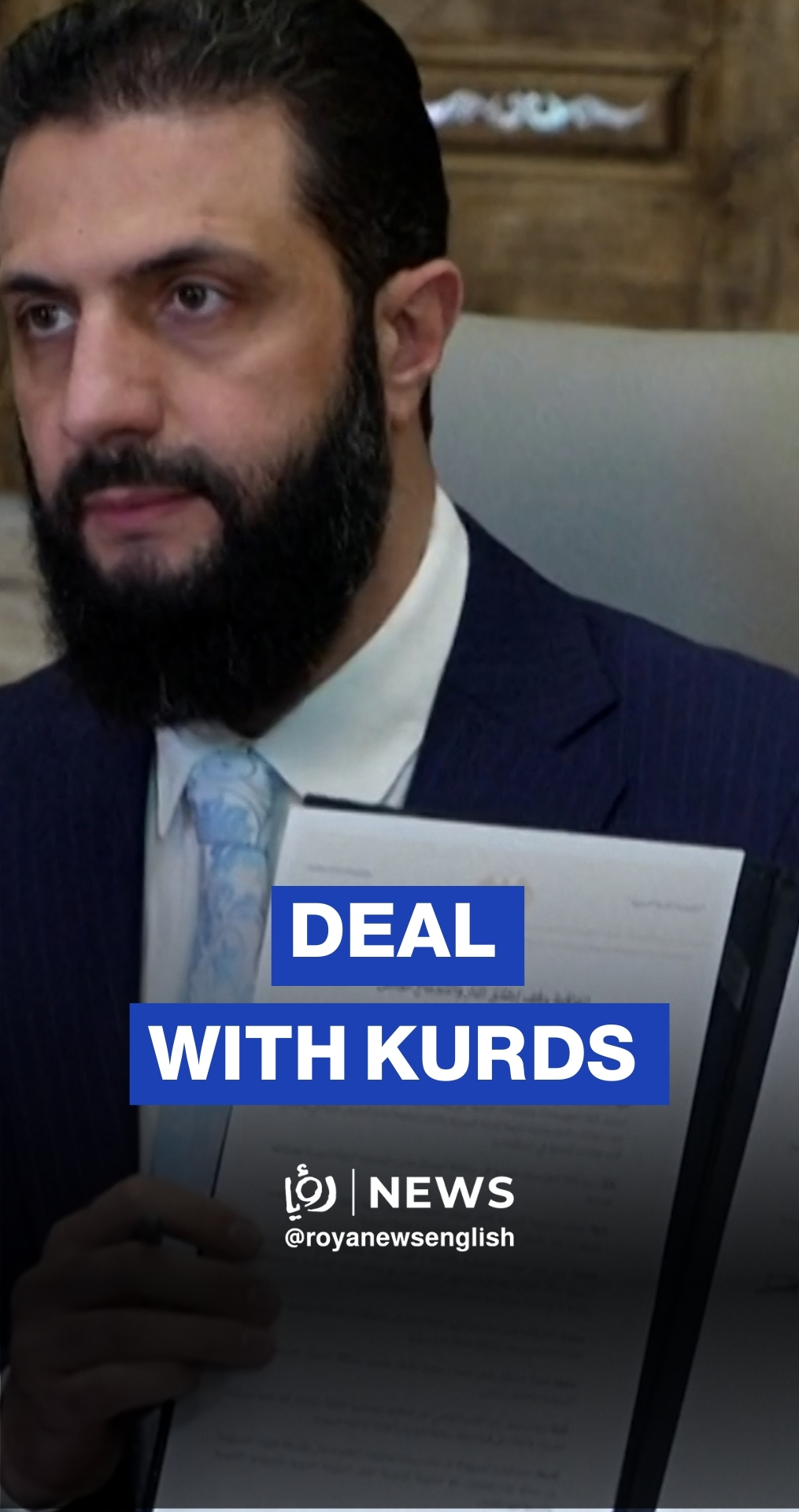 Syria's President al-Sharaa announces deal with Kurds including truce