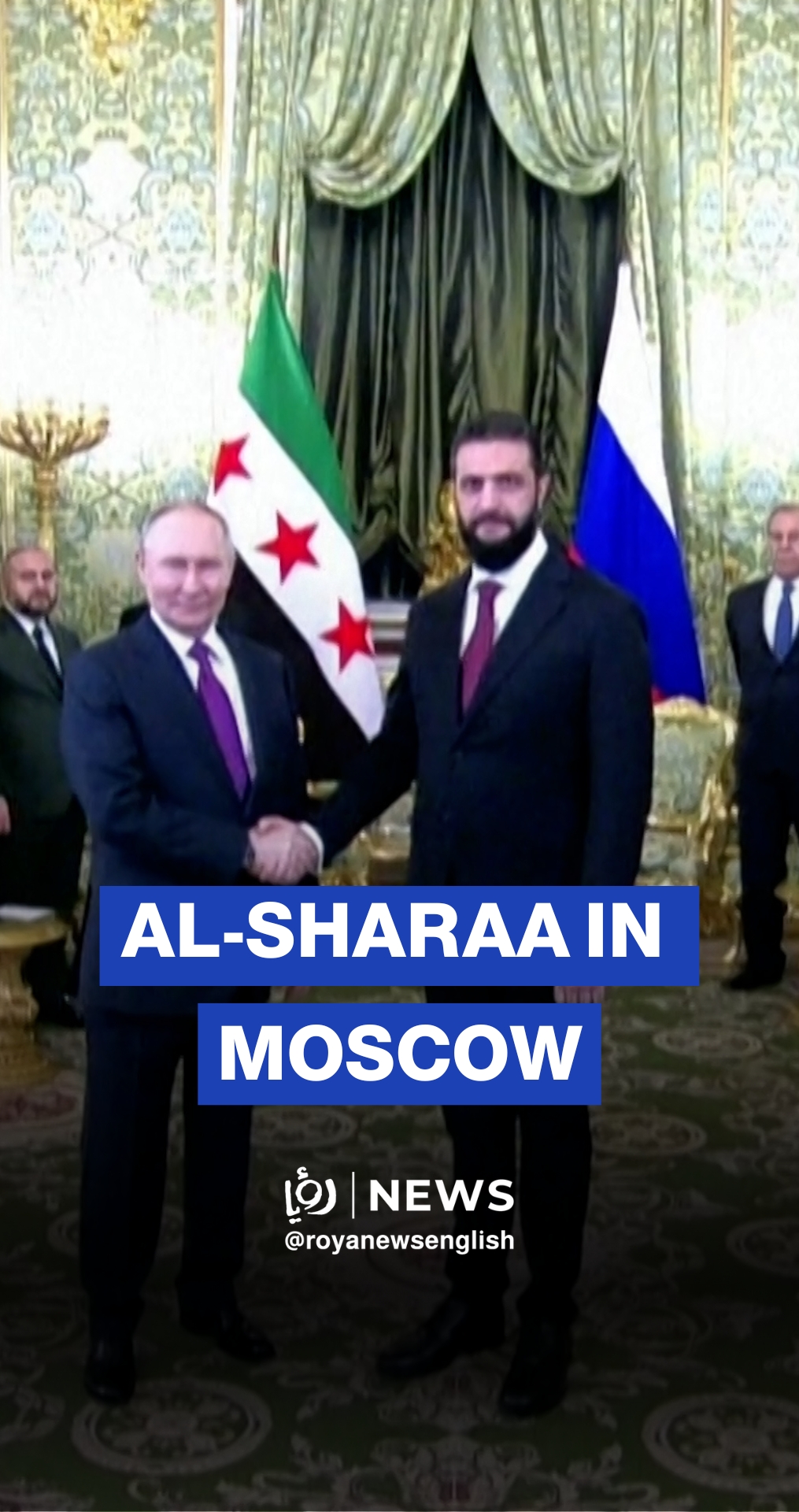 Putin hosts Syria’s Sharaa with military cooperation in focus