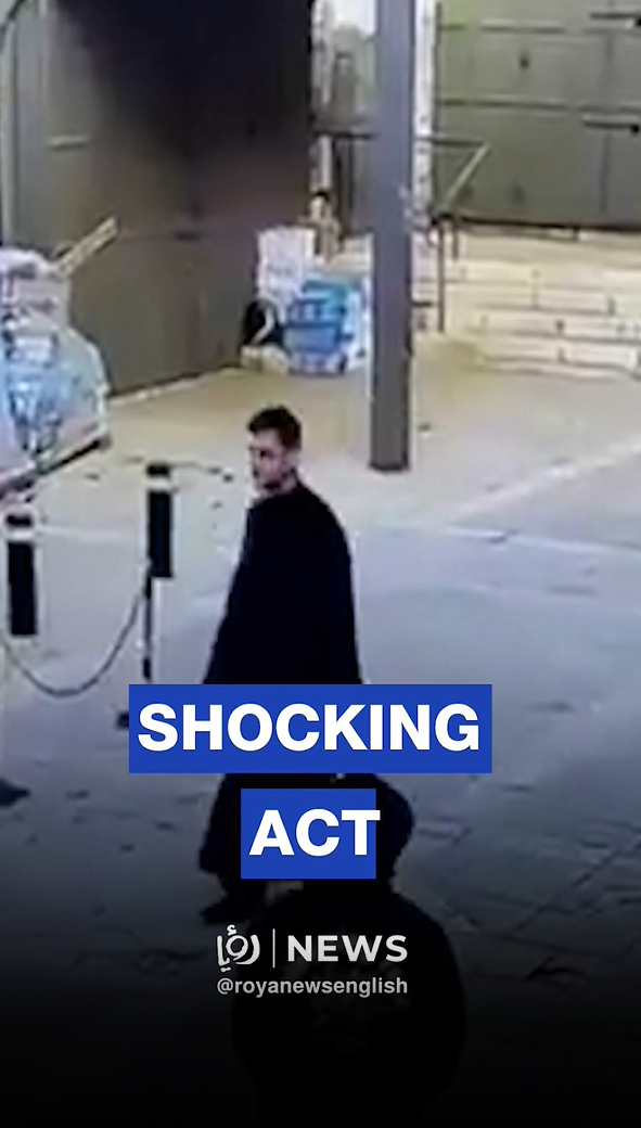 Caught on camera: ‘Israeli’ settler spits on Armenian priest