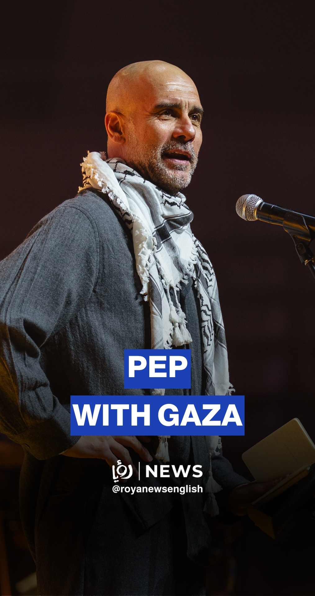 Pep Guardiola’s powerful plea for Palestine/Gaza at benefit concert in Barcelona