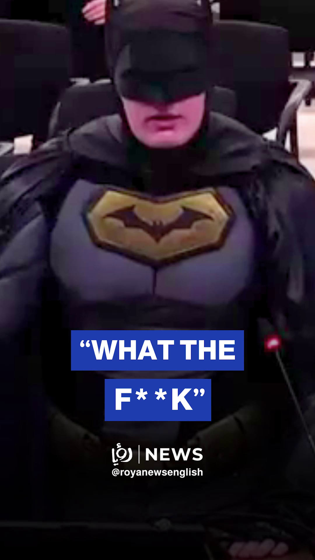 “Batman” scolds city council for inaction on ICE concerns