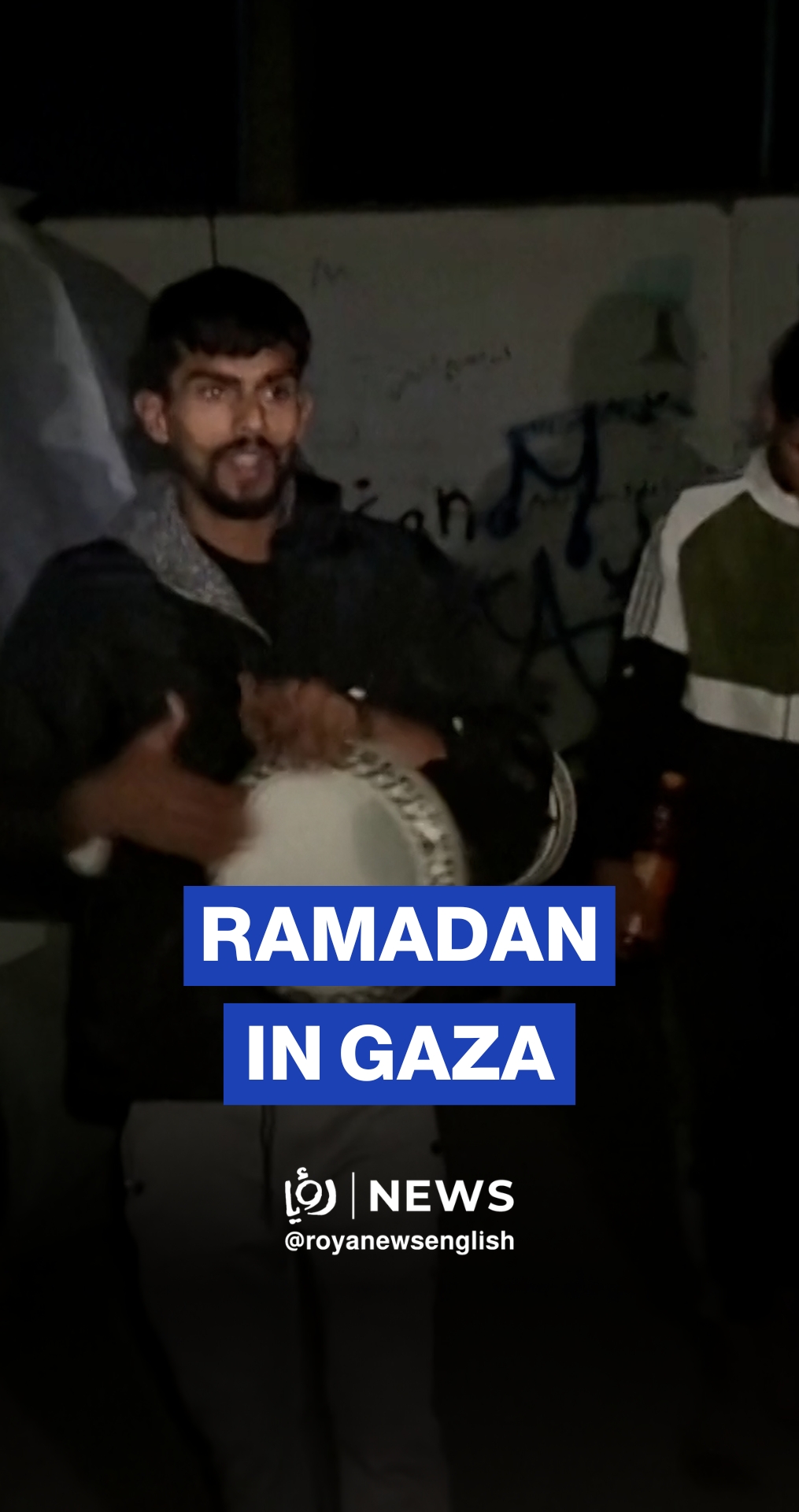 Gaza drummer revives Ramadan tradition in Shati Camp