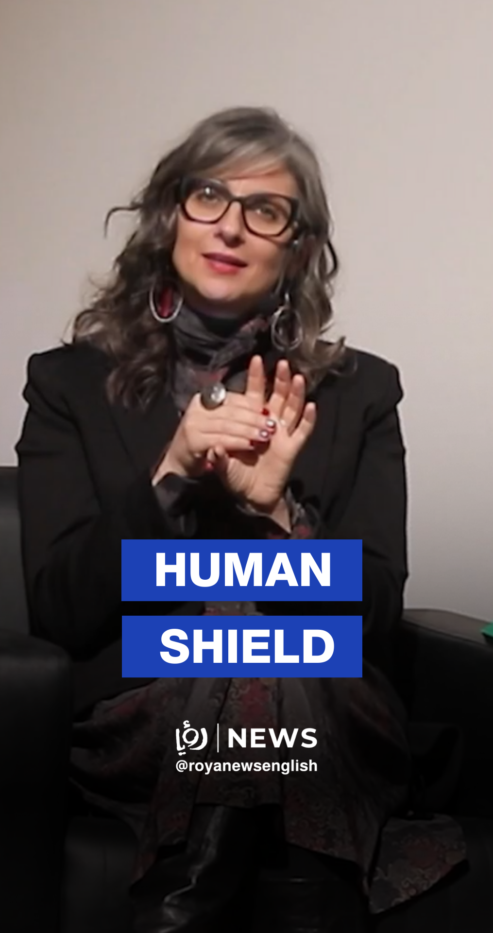 Francesca Albanese a "human shield"?