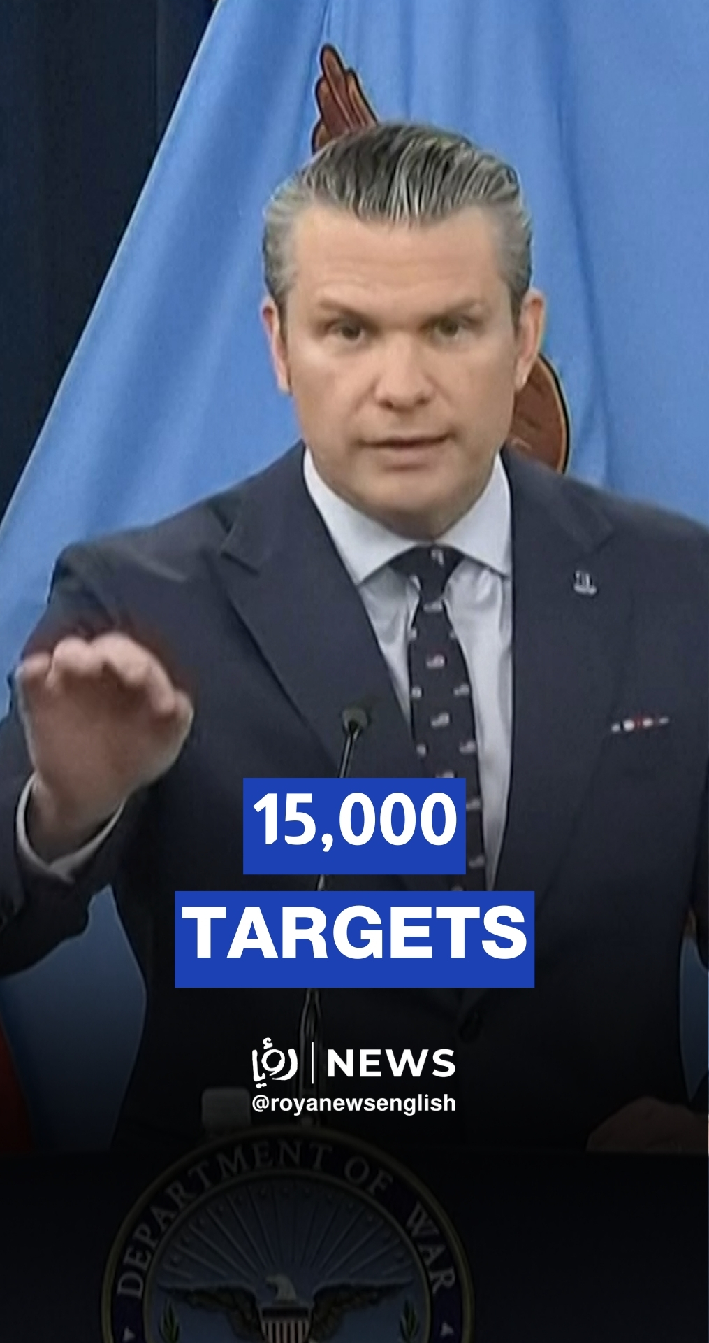 US, ‘Israel’ hit more than 15,000 targets in Iran war: Pentagon