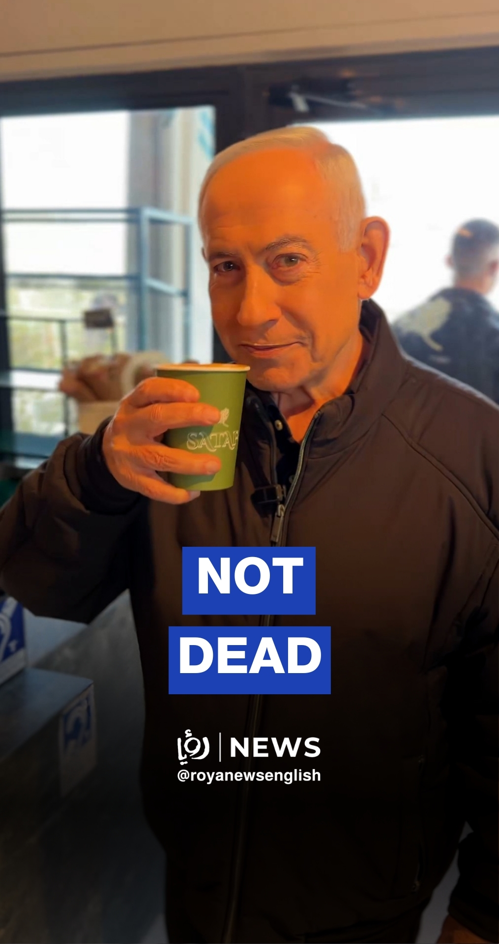 Netanyahu debunks death rumors in coffee shop video