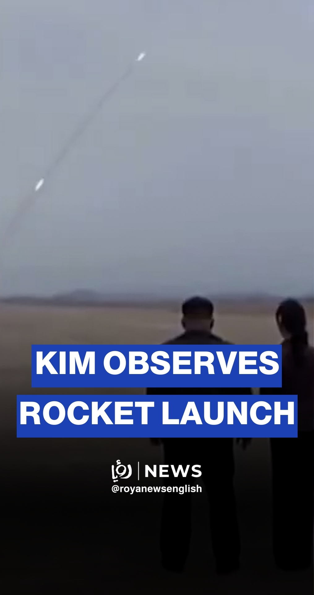 Kim Jong-un oversees massive multi-role missile test with daughter