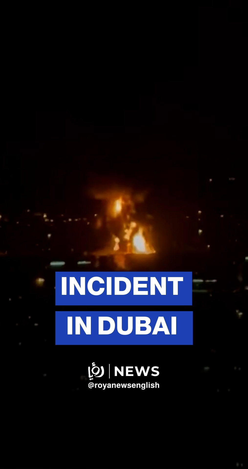 Video circulating online allegedly shows fuel tank fire near Dubai International Airport