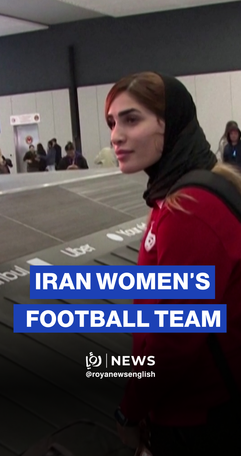 Iran women's football team arrive in Turkey on way home