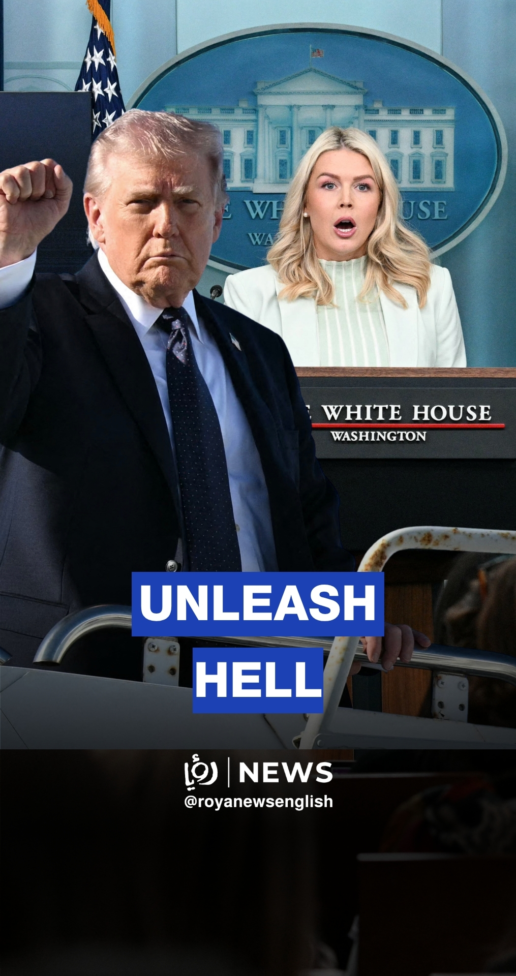 Trump to “unleash hell” if Iran doesn't makes deal: White House