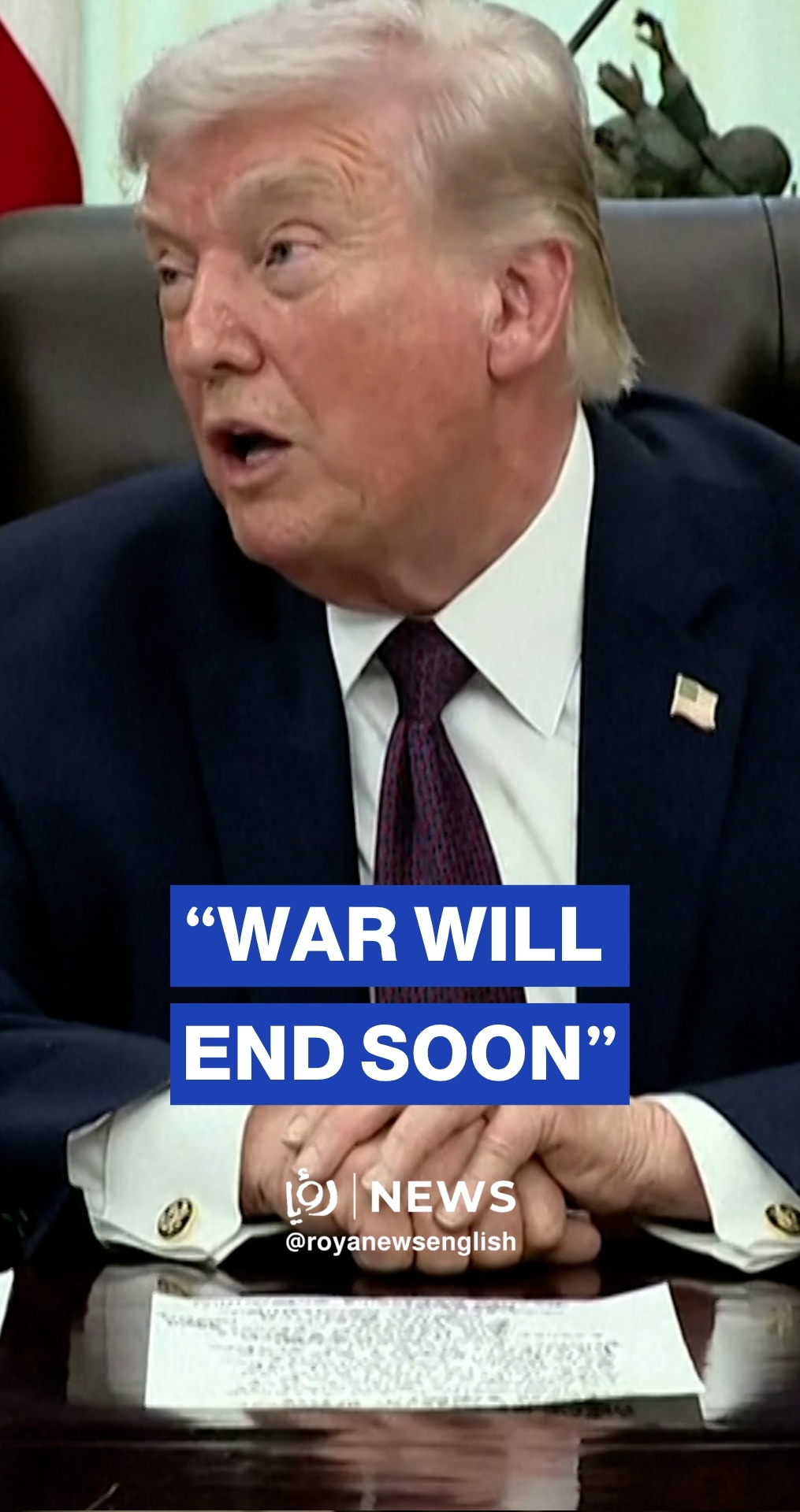 Trump vows US exit from Iran in 'two or three weeks' to lower gas prices