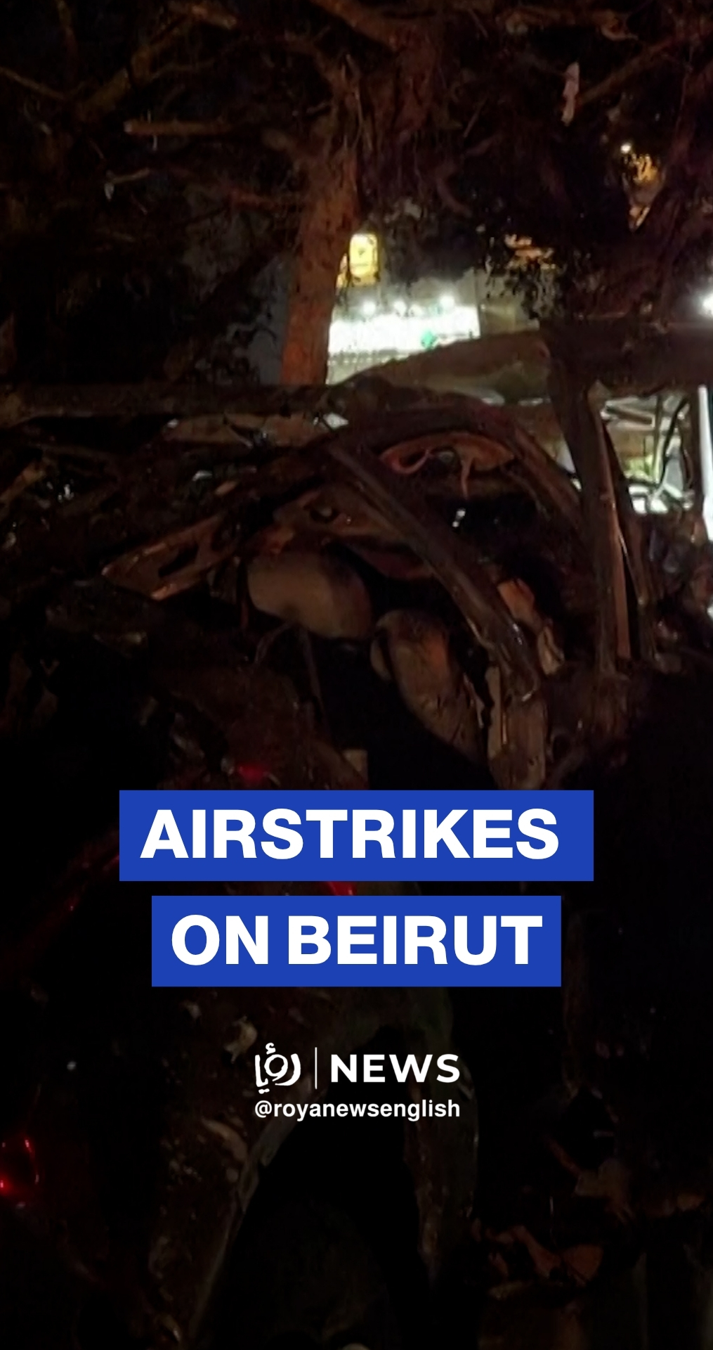 Israeli' airstrikes devastate Al-Janah area in Beirut